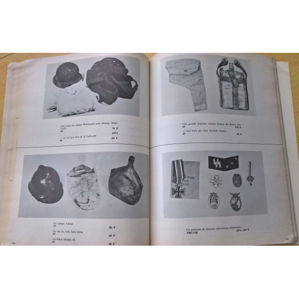 Livre vente aux enchères Antiquarmes n° 3