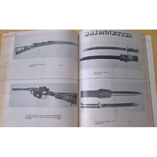 Livre vente aux enchères Antiquarmes n° 3