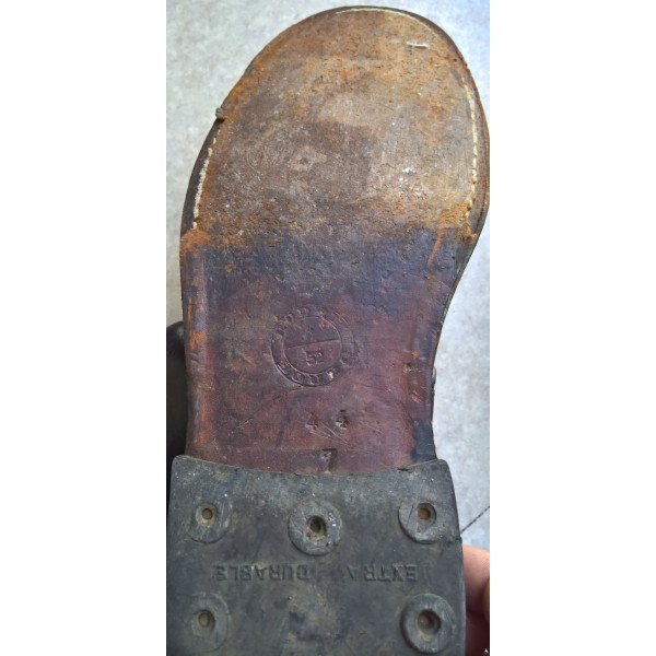 Bottes pilote aviation Indochine, Algérie