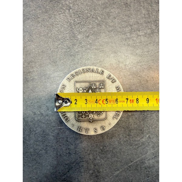 Médaille de table Direction Régionale du Matériel  RTSO Armée de Terre française