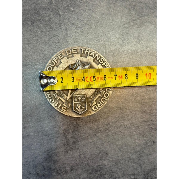 Médaille de table 511e Groupe de Transport Lourd – Armée française