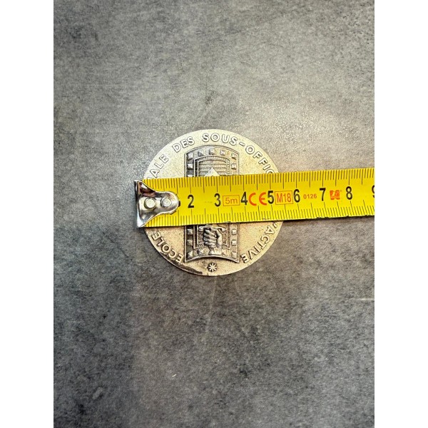 Médaille de table “École nationale des sous-officiers d’active”  Armée Française