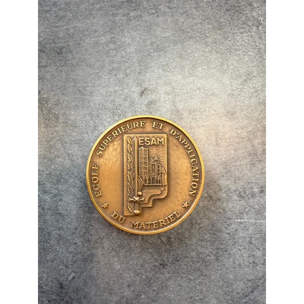 Médaille de table militaire...