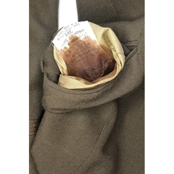Veste laine Officier US WAAC 1943 WW2