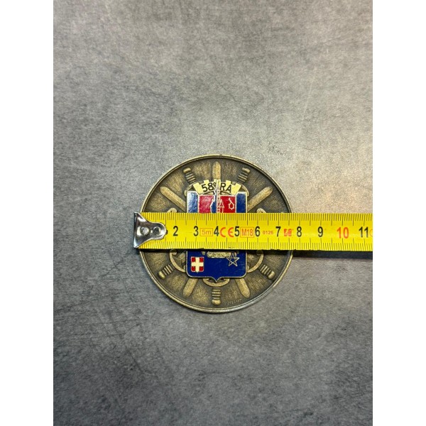 Médaille de table 58ᵉ Régiment d’Artillerie  Armée de Terre française