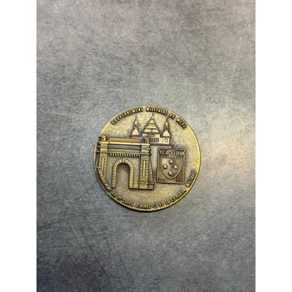 Médaille de table militaire...