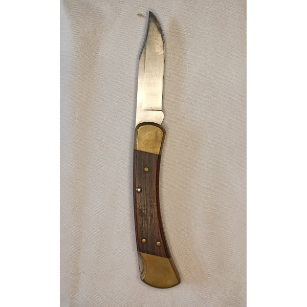 Couteau de poche BUCK USA 110 vintage Armée de Terre