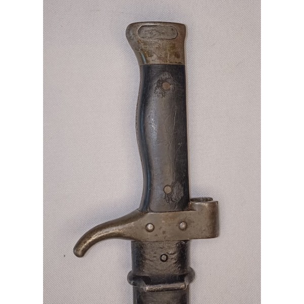 Baïonnette Mousqueton Berthier 1892 1er modèle même numéro WW1