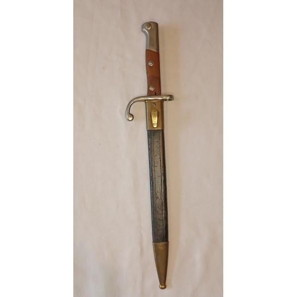 Baïonnette MAUSER 1908 contrat export Brésil même numéro WW1