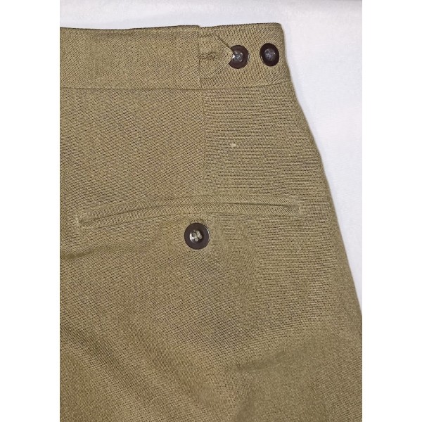 Pantalon Officier Anglais fabrication tailleur ARNHEM 1944 WW2