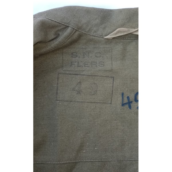 Veste de combat TTA model 1947 guerre Indochine