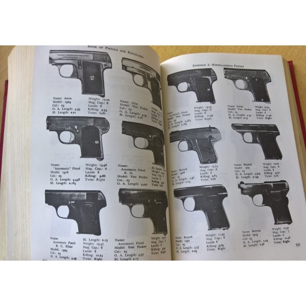 Livre, encyclopédie " Book of Pistols and revolvers "