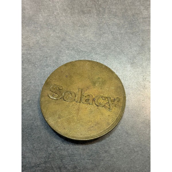 Médaille de table “Solacy” signée Grinberg – Bronze