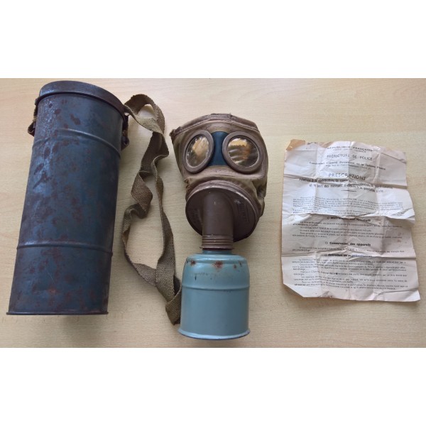 Masque à gaz Français DP WW2