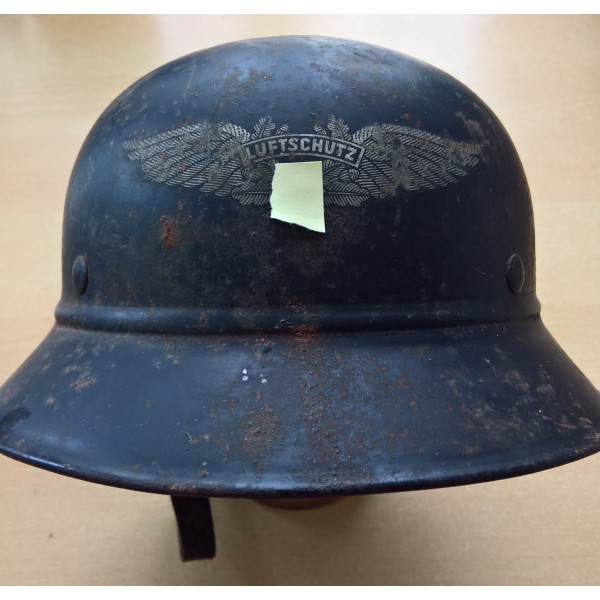 Casque Luftschutz Allemand WW2