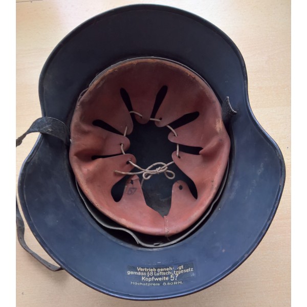 Casque Luftschutz Allemand WW2