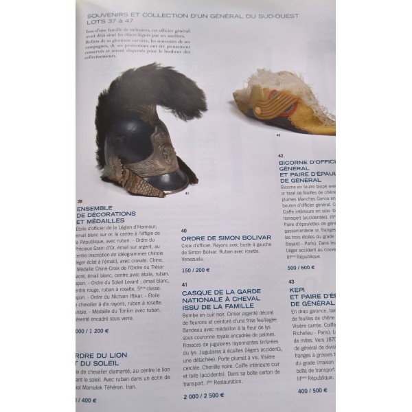 Livre de salle des ventes Artcurial 22/06/2009