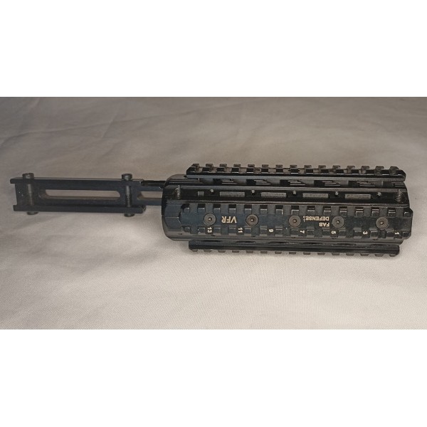 Rail quadruple FAB Défense VFR noir pour M4
