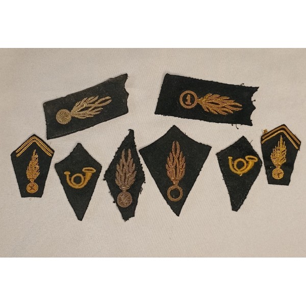 Divers pattes de col tenue...