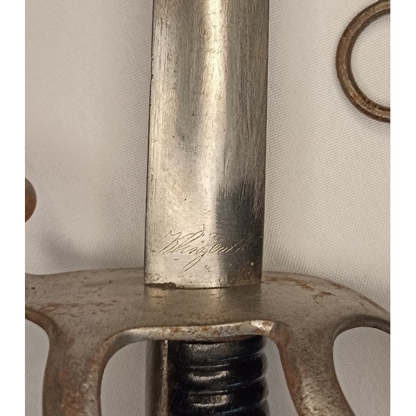 Sabre Officier troupes à pied Armée d'Afrique Klingenthal COULAUX 1868