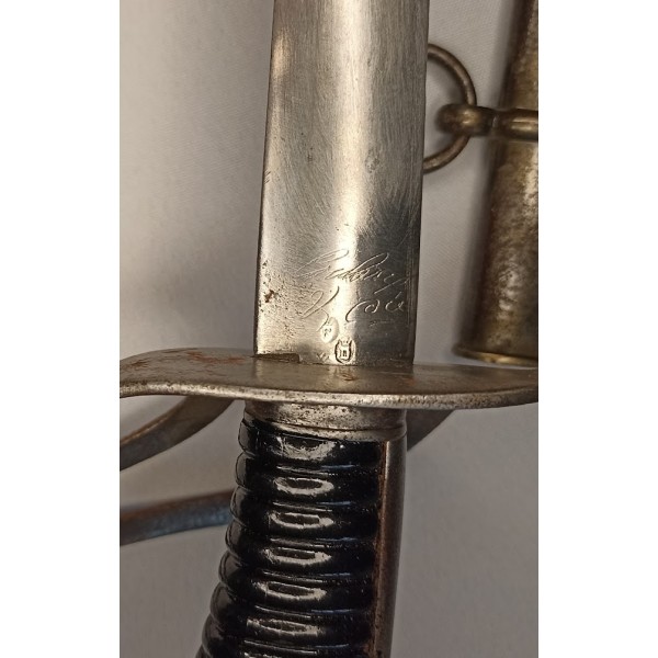 Sabre Officier troupes à pied Armée d'Afrique Klingenthal COULAUX 1868