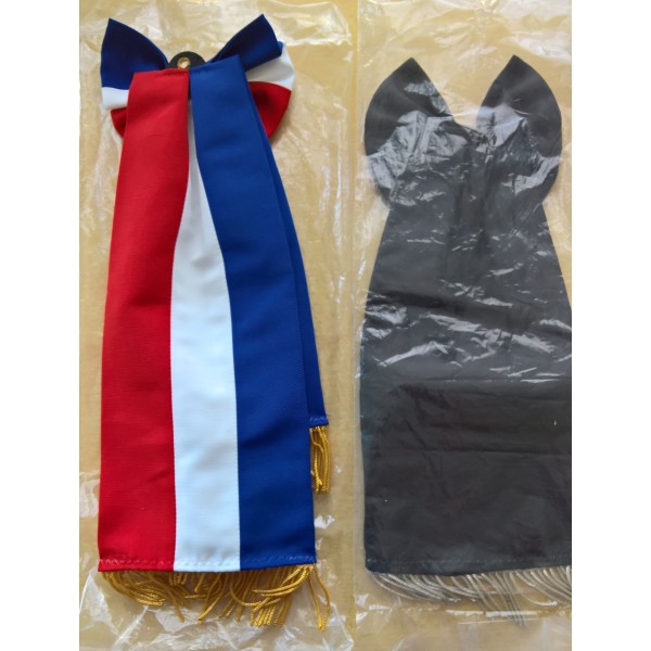 2 cravates de hampe pour...