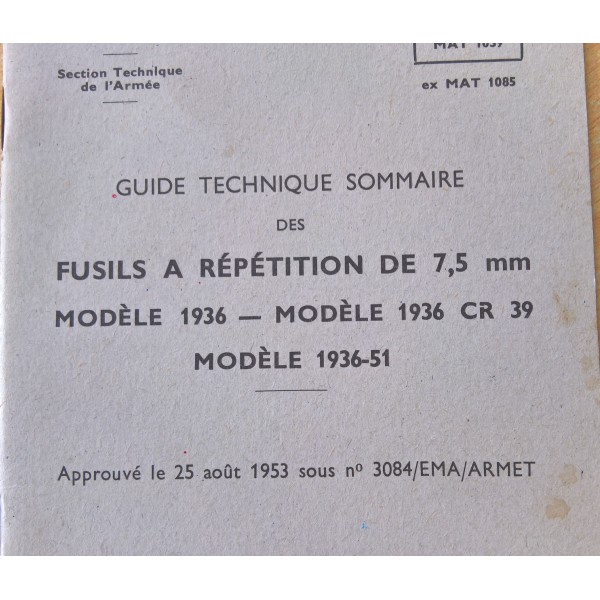 MAT 1039 Guide technique...