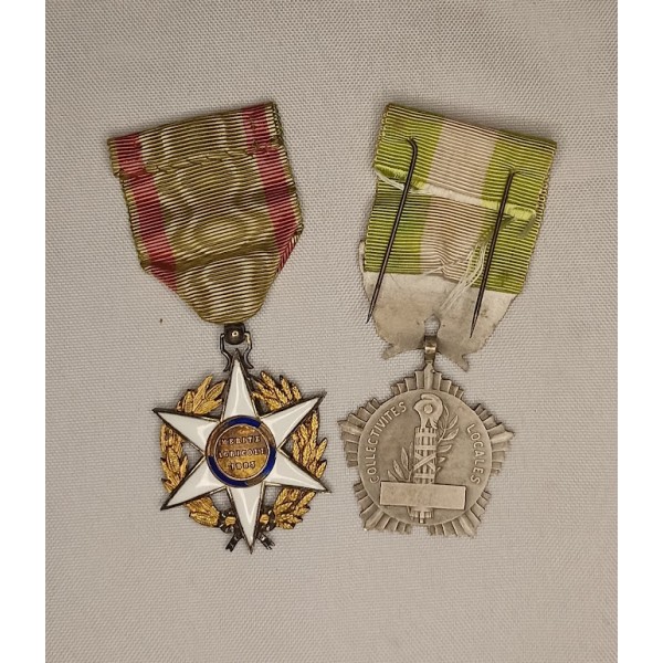 Médailles ordre mérite...