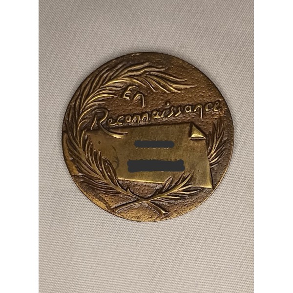 RARE médaille FFI Corps...
