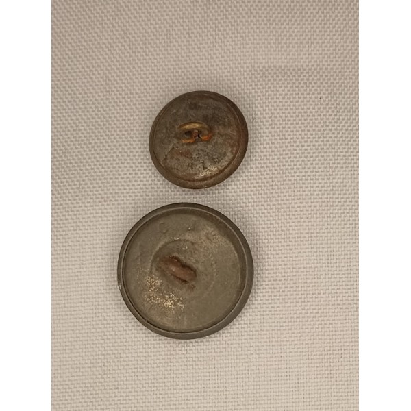 Boutons Infanterie Poilu guerre 1914/1918 WW1