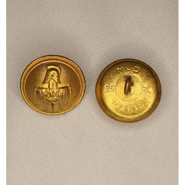 Boutons manteau Officier du...