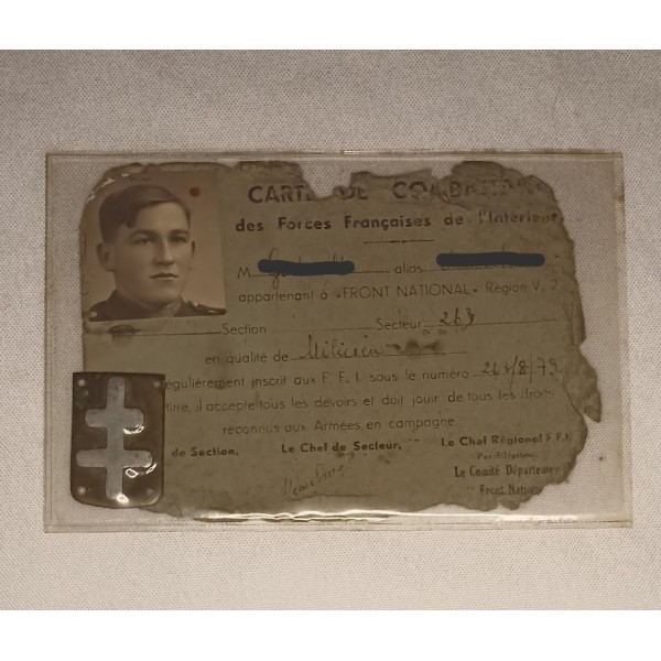 Rare  original carte de...