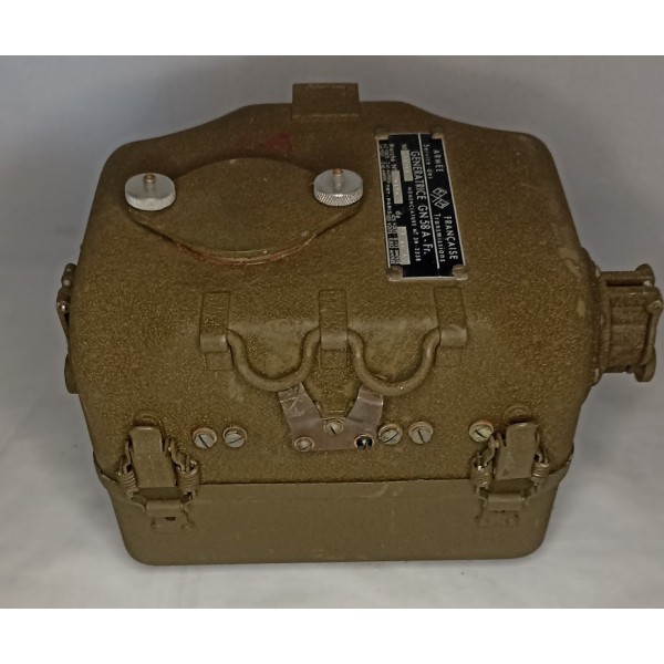 Génératrice Armée Française Transmission guerre Algérie 1959