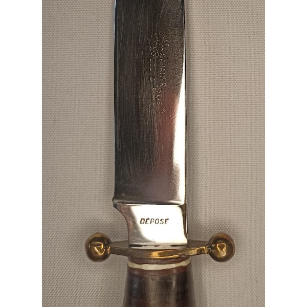 Ancien couteau CJF Scout années 40 model SABATIER déposé