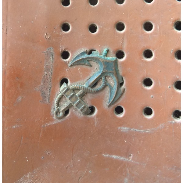 Sacoche radio transistor militaire Infanterie Coloniale période Guerre d'Algérie