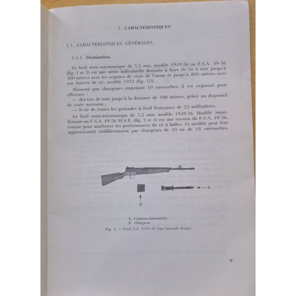 MAT 1032 Fusil semi-automatique de 7,5mm (4)