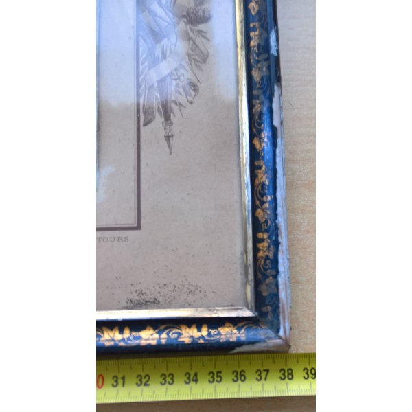 Cadre photo Piou-Piou, WW1 8ème Régiment de Cuirassiers