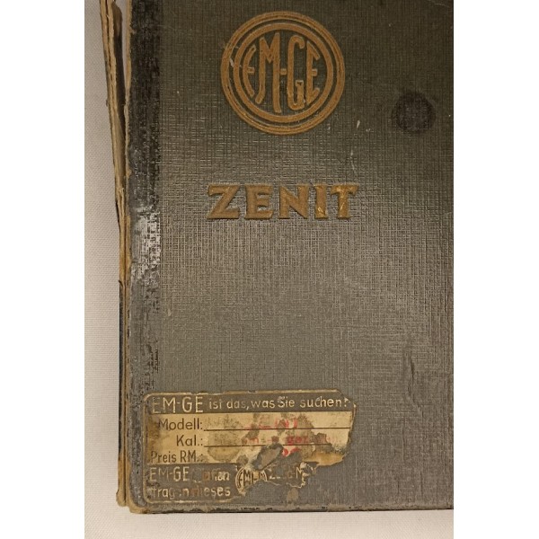 Pistolet à plomb Allemand EM-GE model Zénit 4.5mm 1938