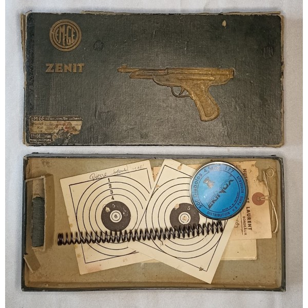 Pistolet à plomb Allemand EM-GE model Zénit 4.5mm 1938