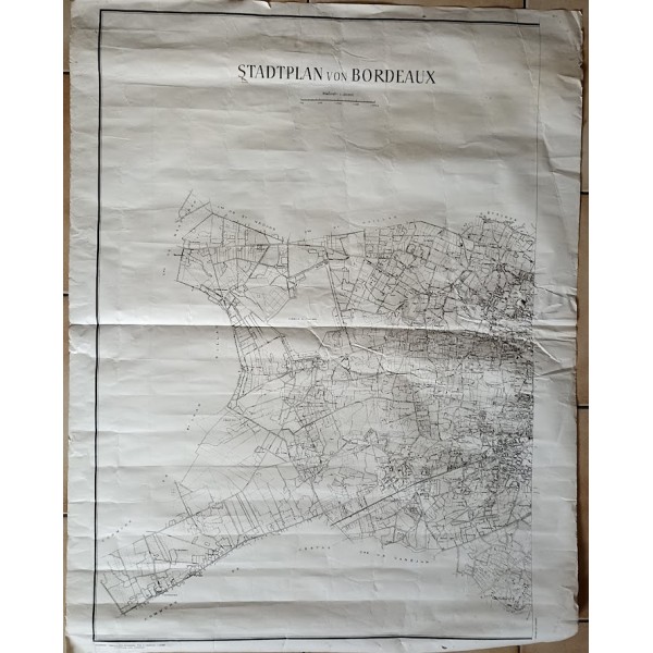 Carte double face Allemande...