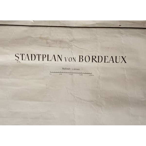 Carte double face Allemande...