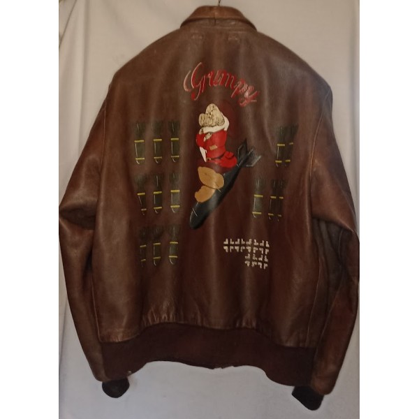 Blouson pilote USAAF type A2 US AIR FORCE WW2