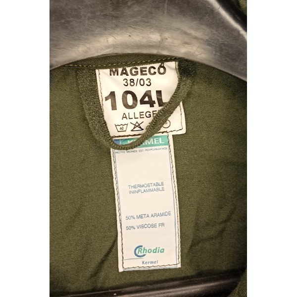 Combinaison de vol kaki pilote aviation armée de l'air 104L