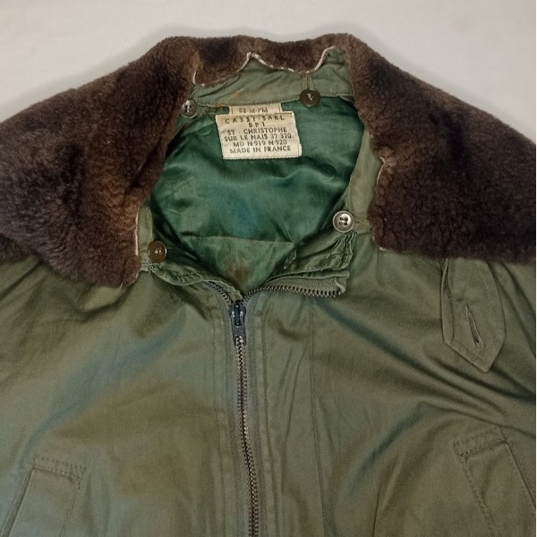 Blouson de vol pilote personnel naviguant Armée de l'AIR 70/80