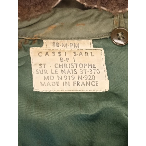 Blouson de vol pilote personnel naviguant Armée de l'AIR 70/80