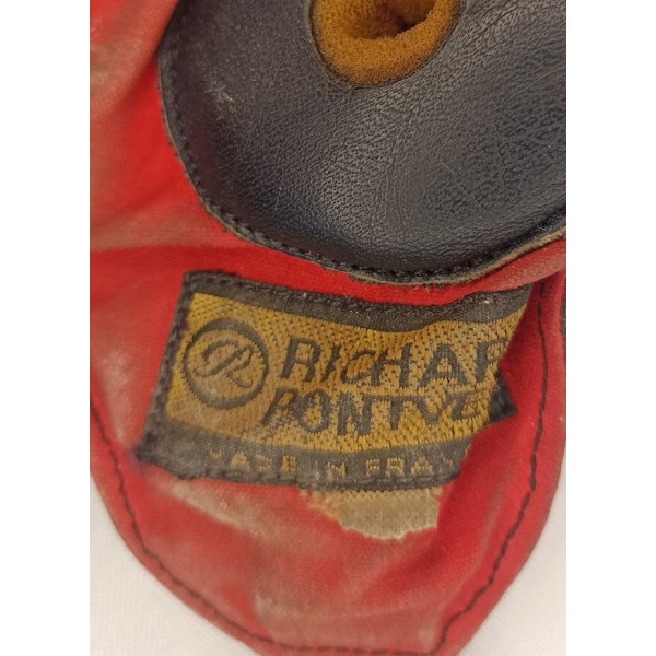 Casque protection parachutiste chuteur OPS vintage