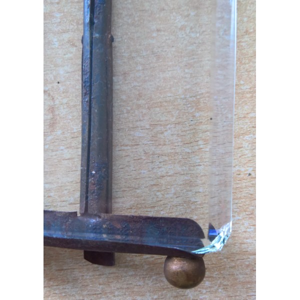 Petit cadre photo CDV portrait