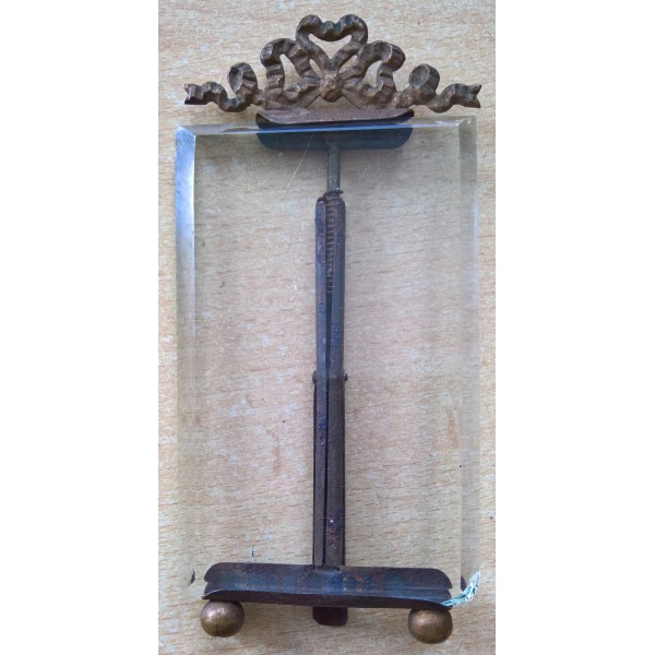 Petit cadre photo CDV portrait