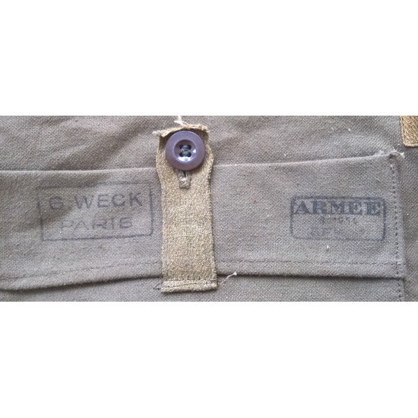 Trousse de toilette réglementaire TAP Guerre d'Algérie