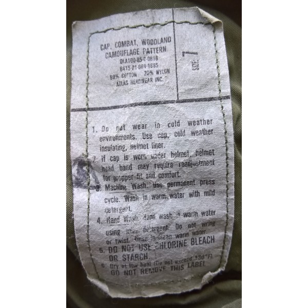 Casquette US Woodland